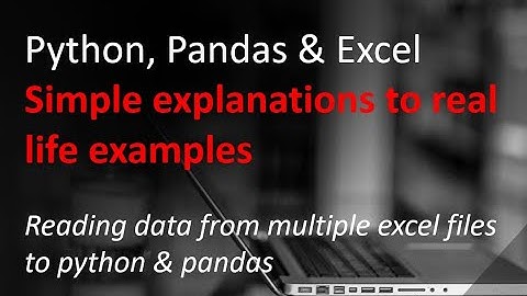 Combine Excel Files with Python: Beginner Friendly - Excel automation with pandas and python