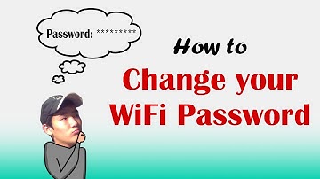 How to Change your WiFi Password