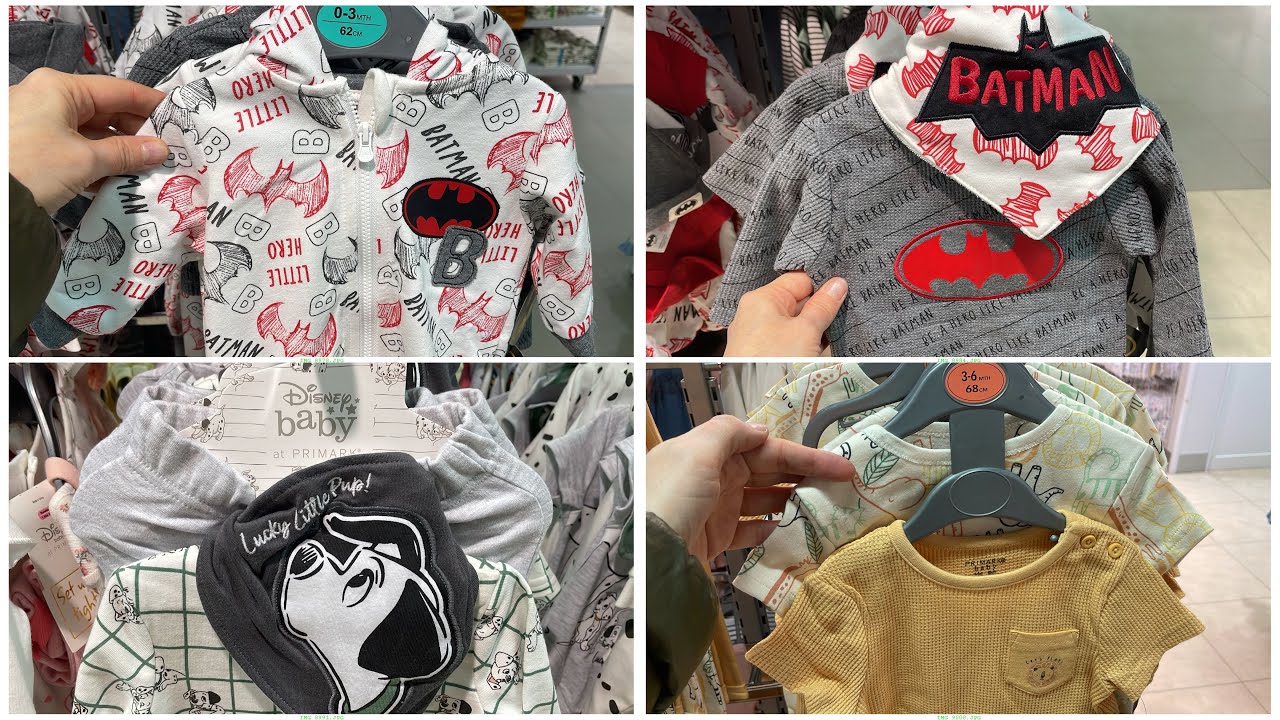 PRIMARK BABY BOYS CLOTHES, 0 TILL 36 MONTH NEW COLLECTION March 2022
