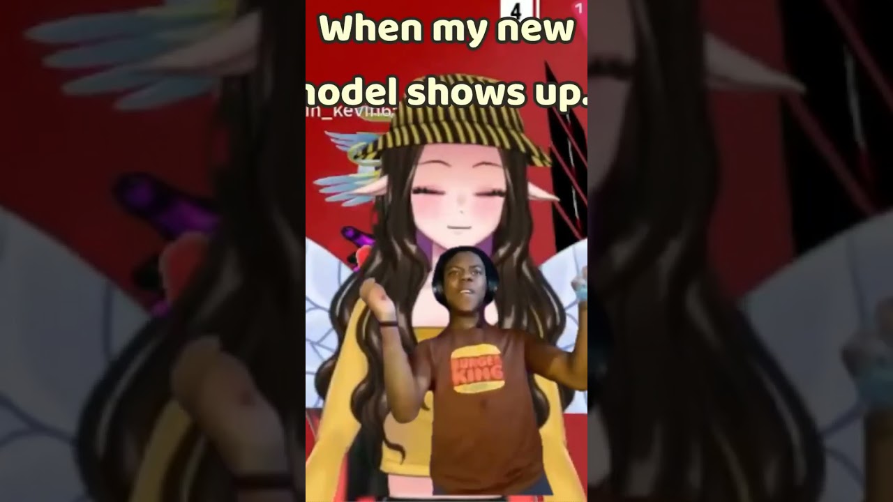 When The New Roblox VTuber Model Shows Up...