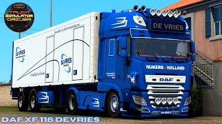 Ets2 1.45 - Daf Xf 116 Devries Trailer & Sound Mod Euro Truck Simulator 2 Mods