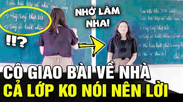 Buổi học cuối cùng, cô giáo giao bài tập về nhà ĐẶC BIỆT khiến ai nấy đều NGHẸN LÒNG | TB Trends