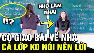 Buổi học cuối cùng, cô giáo giao bài tập về nhà ĐẶC BIỆT khiến ai nấy đều NGHẸN LÒNG | TB Trends