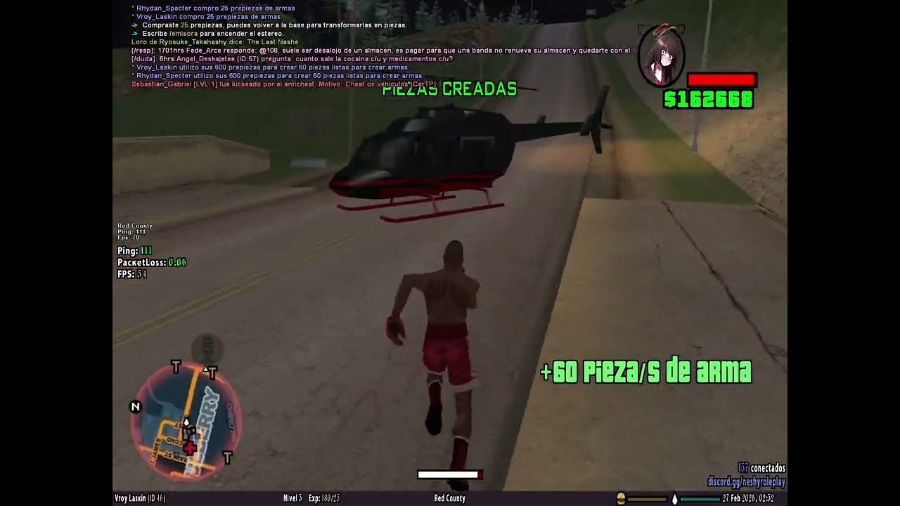 Haciendo Piezas en NS:RP