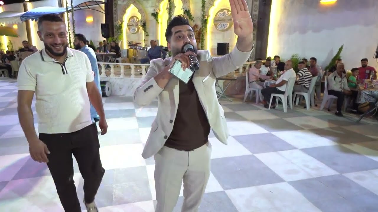 افراح عشيرة لابرز العريس علي احيا الحفل باقة من الفنانين ج3