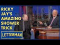 Ricky Jay&#39;s Amazing Shower Trick | Letterman