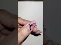 pink nail polish nail art 💅#simplenails #easy #simple