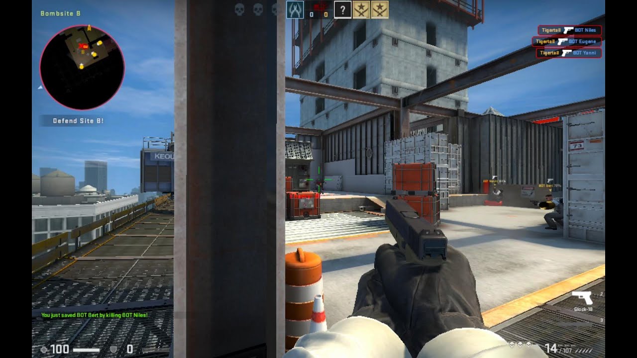 CS:GO Legacy War Games Retakes Vertigo Terrorist Easy Gameplay