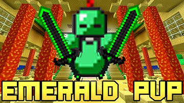 Minecraft Modded Battle! "EMERALD ARMOR 1V1V1!" w/ Preston, Pete, and Rob!