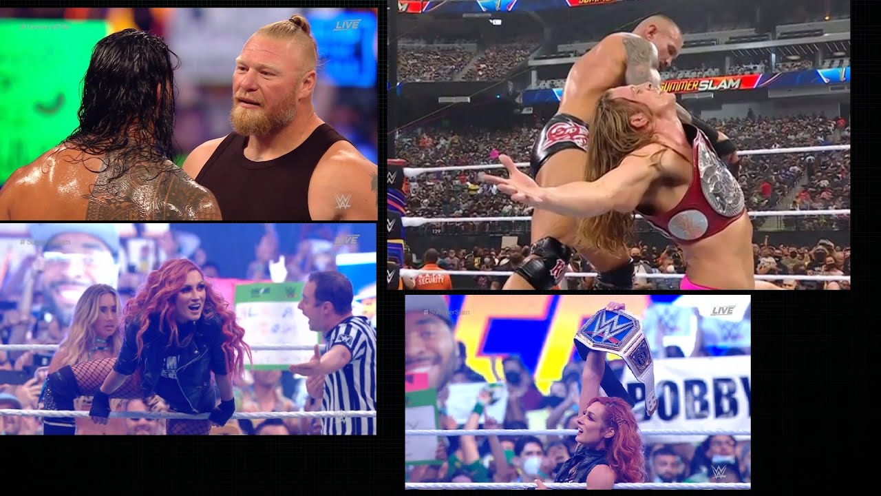 Full Result Of Summerslam 2021 l Highlights All Winners and Losers