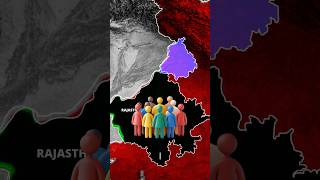 rajsthan vs panjab comparasion। who wins #shortsfeed #explore #mapanimation