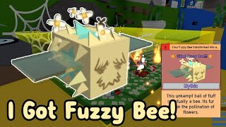 I Got New Mythic Fuzzy Bee In Bee Swarm Simulator Update!
