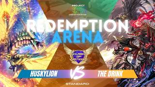 DIVINE SKILL HATSUDO!!! HuskyLion (Levidras) VS  The Drink (Varga) | Redemption Arena