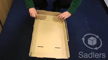 How to Assemble an Archive Box | Sadlers ST138