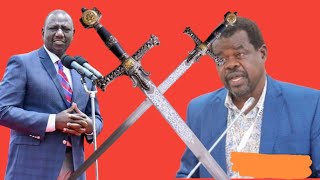 PRESIDENT RUTO breathes fire🔥to Okiya omutata, Hii kisu si ya kukata mboga