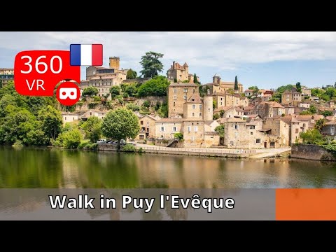 360° views of France : Today a walk in Puy l'Évêque