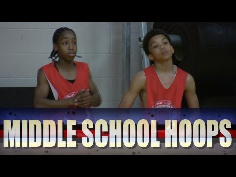 Jashaun Agosto vs Jaylin Fleming - 2012 John Lucas Camp - Middle School Combine