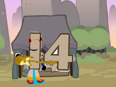 number 14 Akili and me Counting for preschoolers - YouTube
