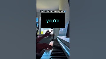 Can you pass this speed reading test?🥶 #speedreading #piano #fyp