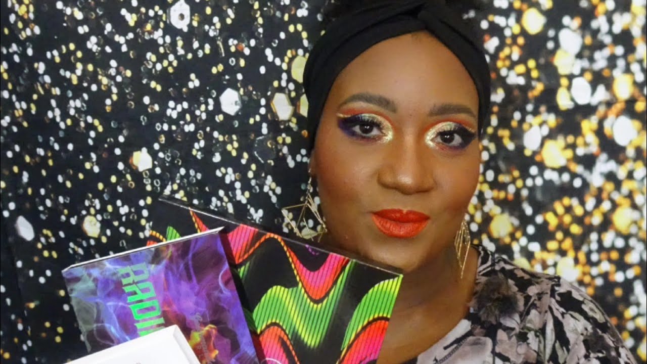 GOURMANDE GIRLS COSMETICS SWATCH PARTY | RADIOACTIVE,  SPECTRA AND GALACTIC PALETTE