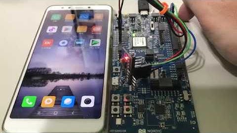 nRF52840 ble app uart I2C MPU6050