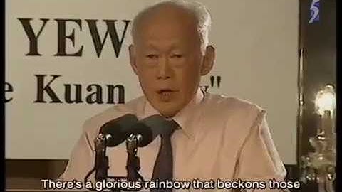 Lee Kuan Yew - Follow that Rainbow