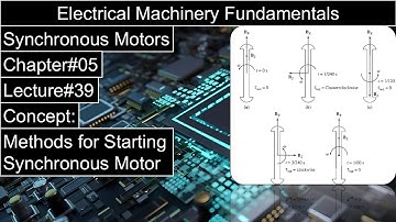 Electric Machine-II | Chapter#05 | Methods for Starting Synchronous Motor | Stephen Chapman