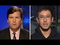 Tucker vs. Rutgers protester: Who should be allowed into US?