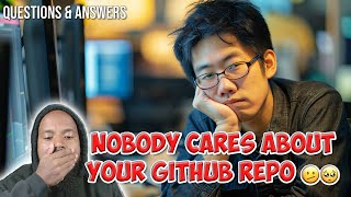 Famous Nobody Cares About Your GitHub Repository Profile