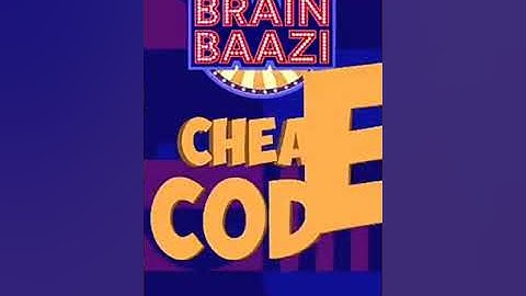 Brain baazi cheat code for 27 June 2018 at 9 pm
