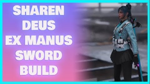 Sharen Deus Ex Manus Sword Build | The First Descendant