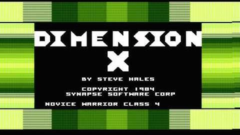 Atari 800XE, DIMENSION X
