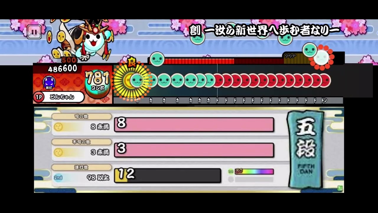 [太鼓さん次郎 創作譜面] 創 -汝ら新世界へ歩む者なり-