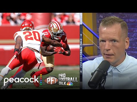 49ers' Brandon Aiyuk headlines laundry list of banged-up WRs | Pro Football Talk | NFL on NBC