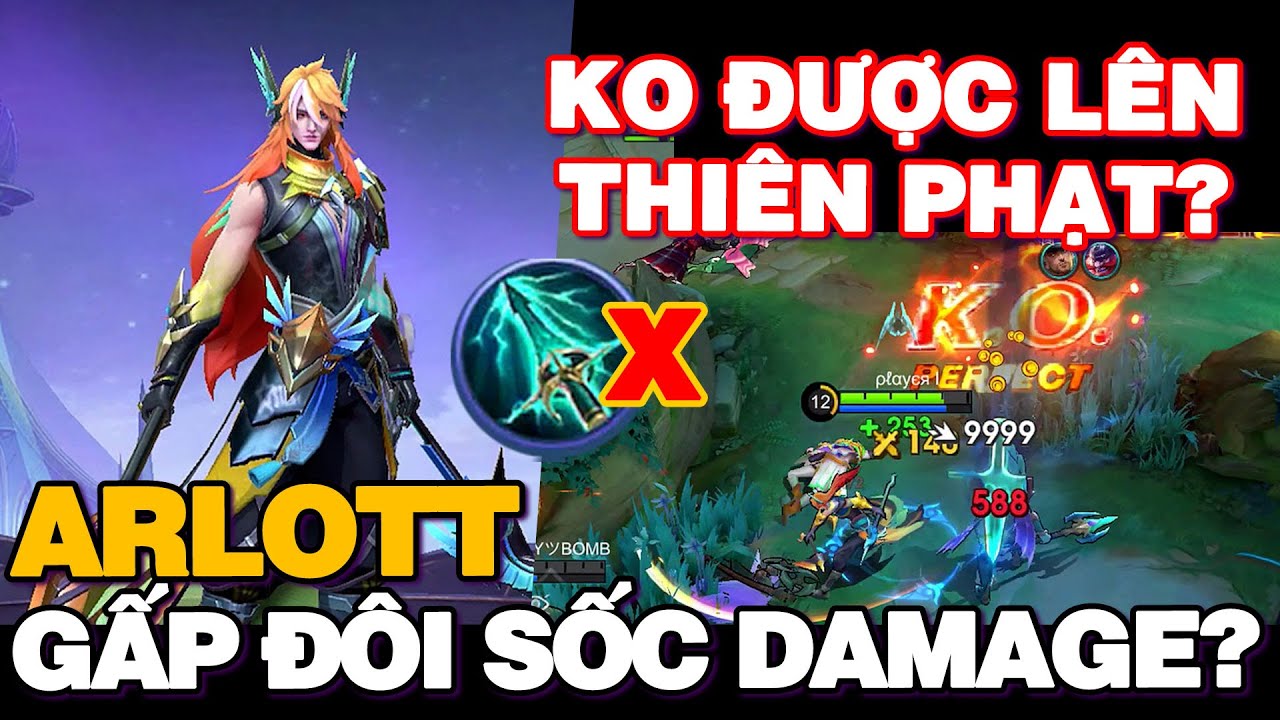 Outline Video MLBB | ARLOTT MÙA 33: ĐẤU SĨ SỐC DAMAGE KO ĐƯỢC LÊN THIÊN PHẠT KIẾM? LÝ DO VÌ... | Tốp Mỡ