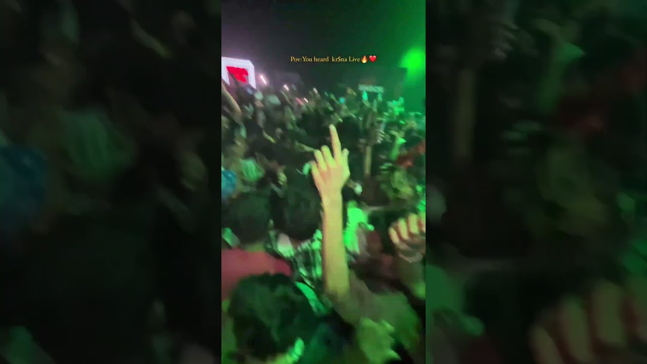Kr$na khatta flow performed at g shock with next level  moshpit