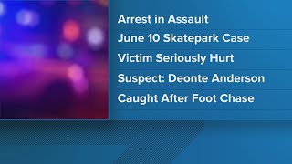 Suspect arrested in Davenport Skatepark assault from June