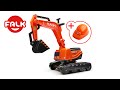 Falk - 360° overview of Kubota digger ride-on (Ref. 122)