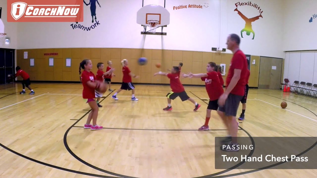 Passing Two Hand Chest Pass YouTube