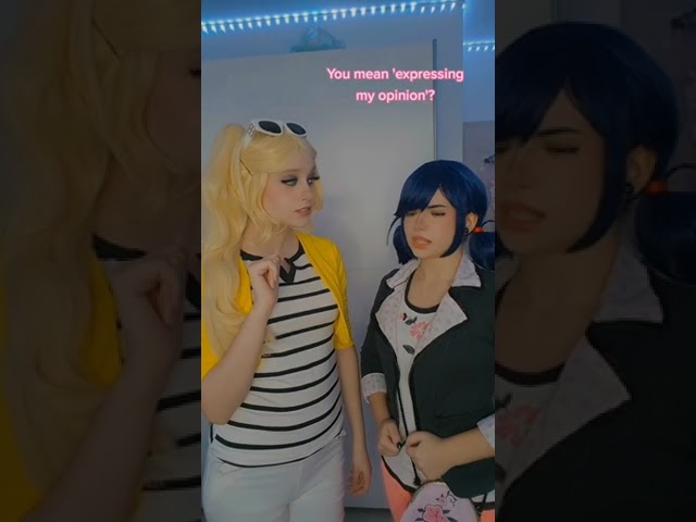No more opinion | Chloé Bourgeois and Marinette Dupain-Cheng #cosplay | Miraculous Ladybug