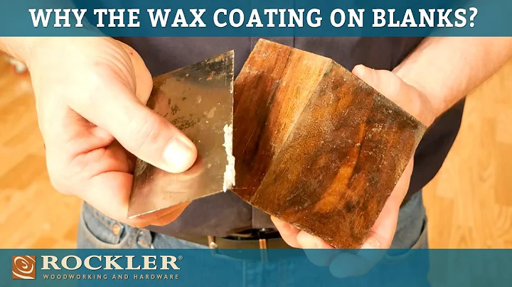 Why are Woodturning Blanks Coated in Wax? | Rockler Skill Builder