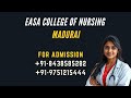 EASA NURSING COLLEGE MADURAI #easa #Nursing #College #Madurai LOW FEE BSC NURSING COLLEGE MADURAI