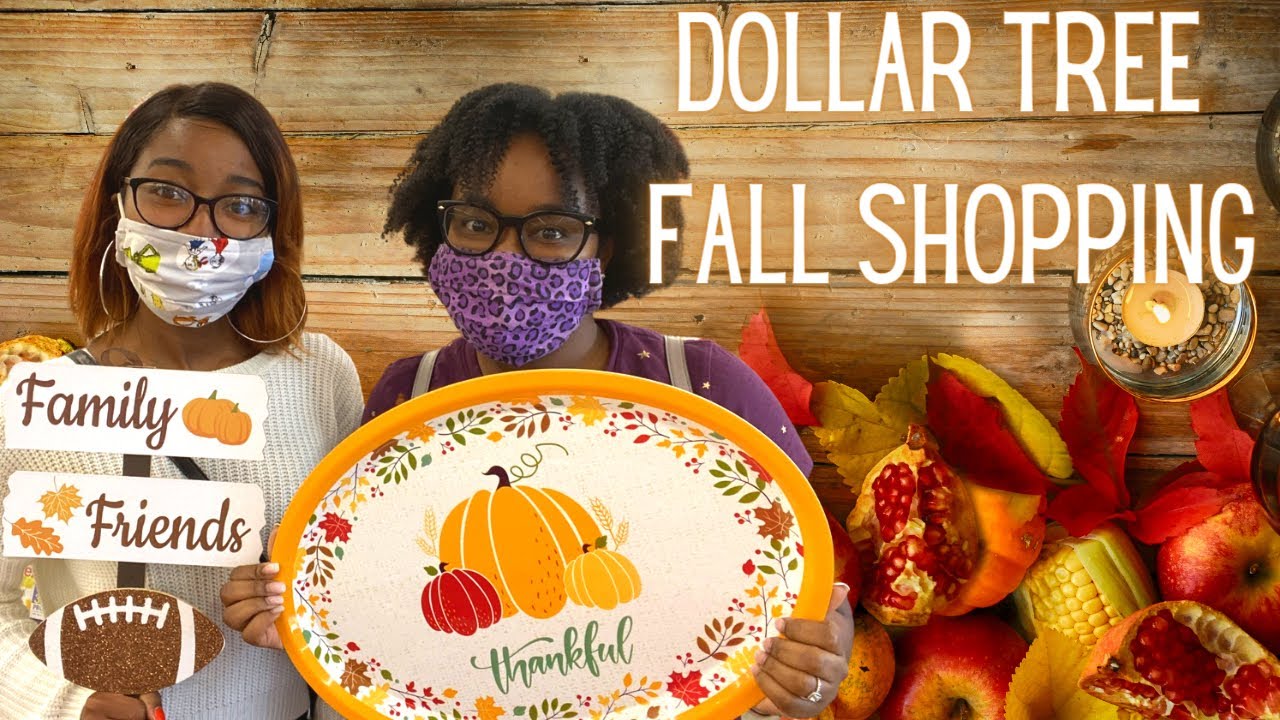 Dollar Tree Fall Haul with My Sister Krys the Maximizer YouTube