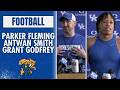 Kentucky Football's Parker Fleming, Grant Godfrey &amp; Antwan Smith Talk Spring Practice