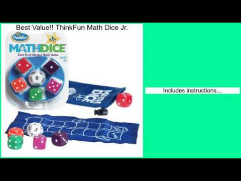 ThinkFun Math Dice Jr. Review