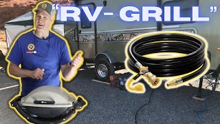 WeberQ Grill Quick Connect Conversion  RV Edition