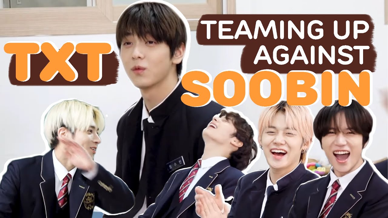 TXT Teaming Up Against Soobin To Tease Their Leader