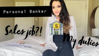 Working as a Personal Banker | What it's like #bank 