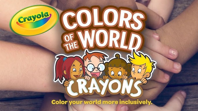 Colors of the World Crayola Crayon Swatches 