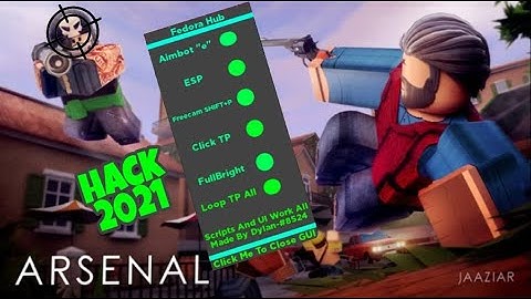 Arsenal Aimbot & ESP GUI script pastebin *OP* 2021